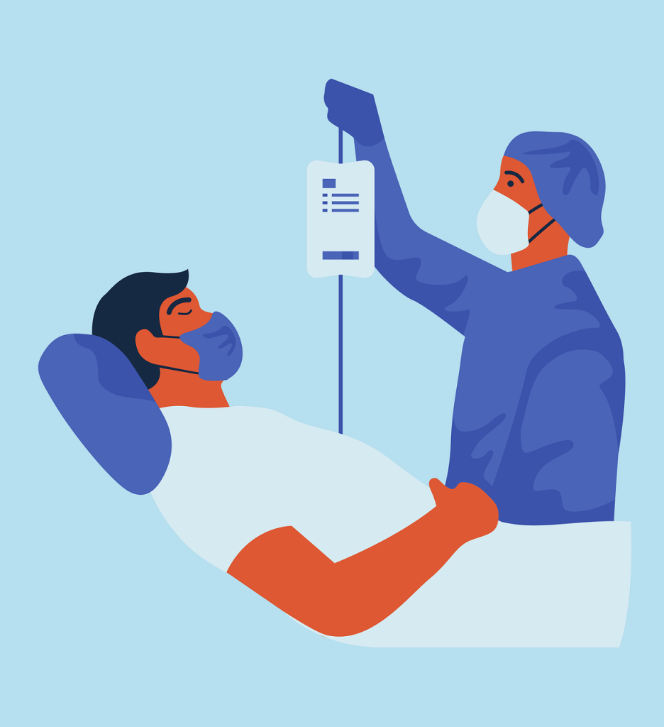 Hospital Patient Doctor Nurse  - 13687374 / Pixabay