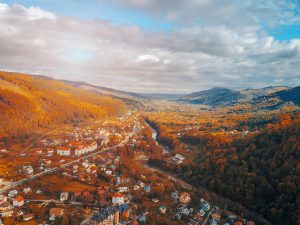 small town in the countryside